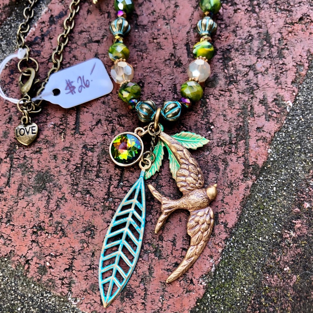 Springtime Swallow Necklace 😍